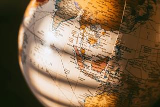 World global centred on the Indo-Pacific