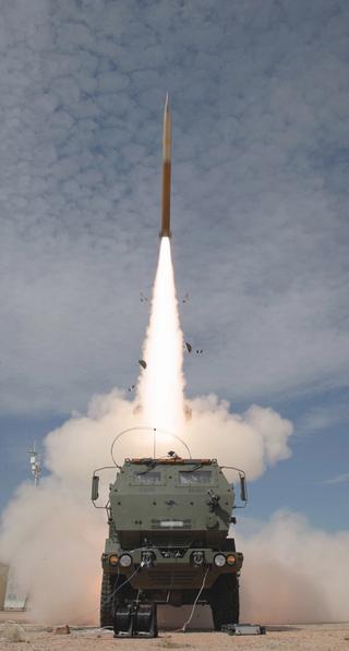 Test firing of the first Australian-manufactured GMLRS missiles.