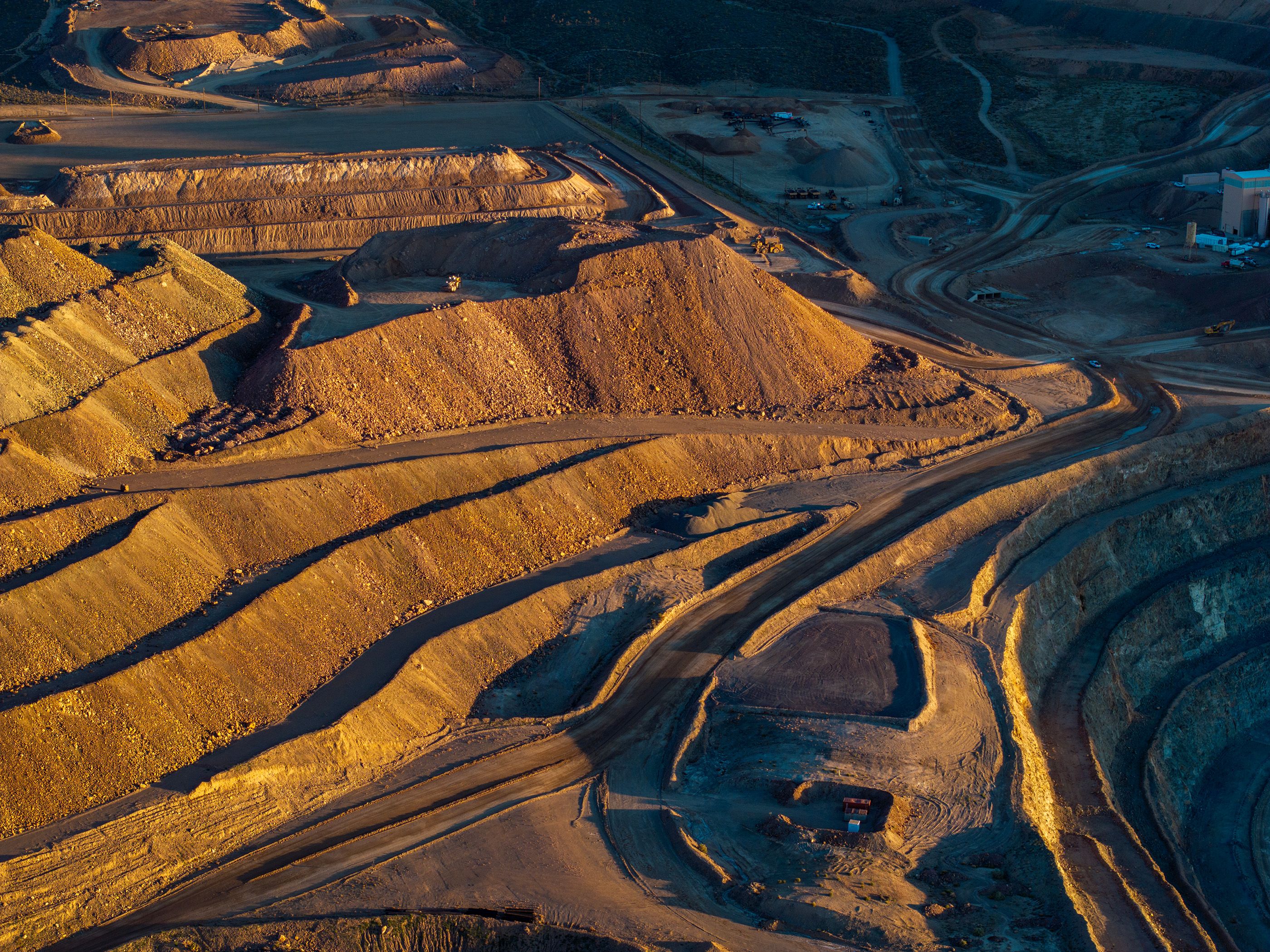 The Mountain Pass Rare Earth Mine in California is North America’s only active source of rare earth minerals.