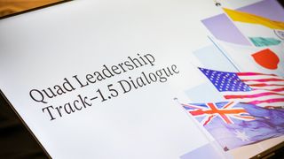 Quad Dialogue signage
