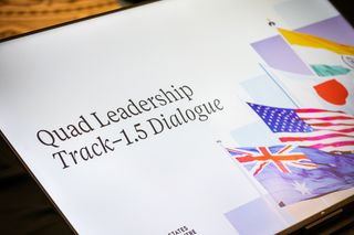 Quad Dialogue signage
