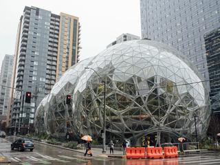 The Amazon Spheres in Seattle, Washington