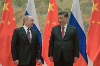 Russian President Vladimir Putin and Chinese Leader Xi Jinping
