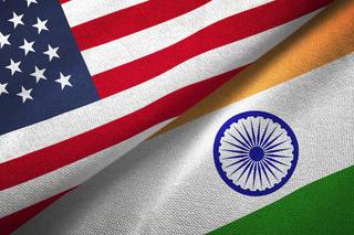 India United States flags