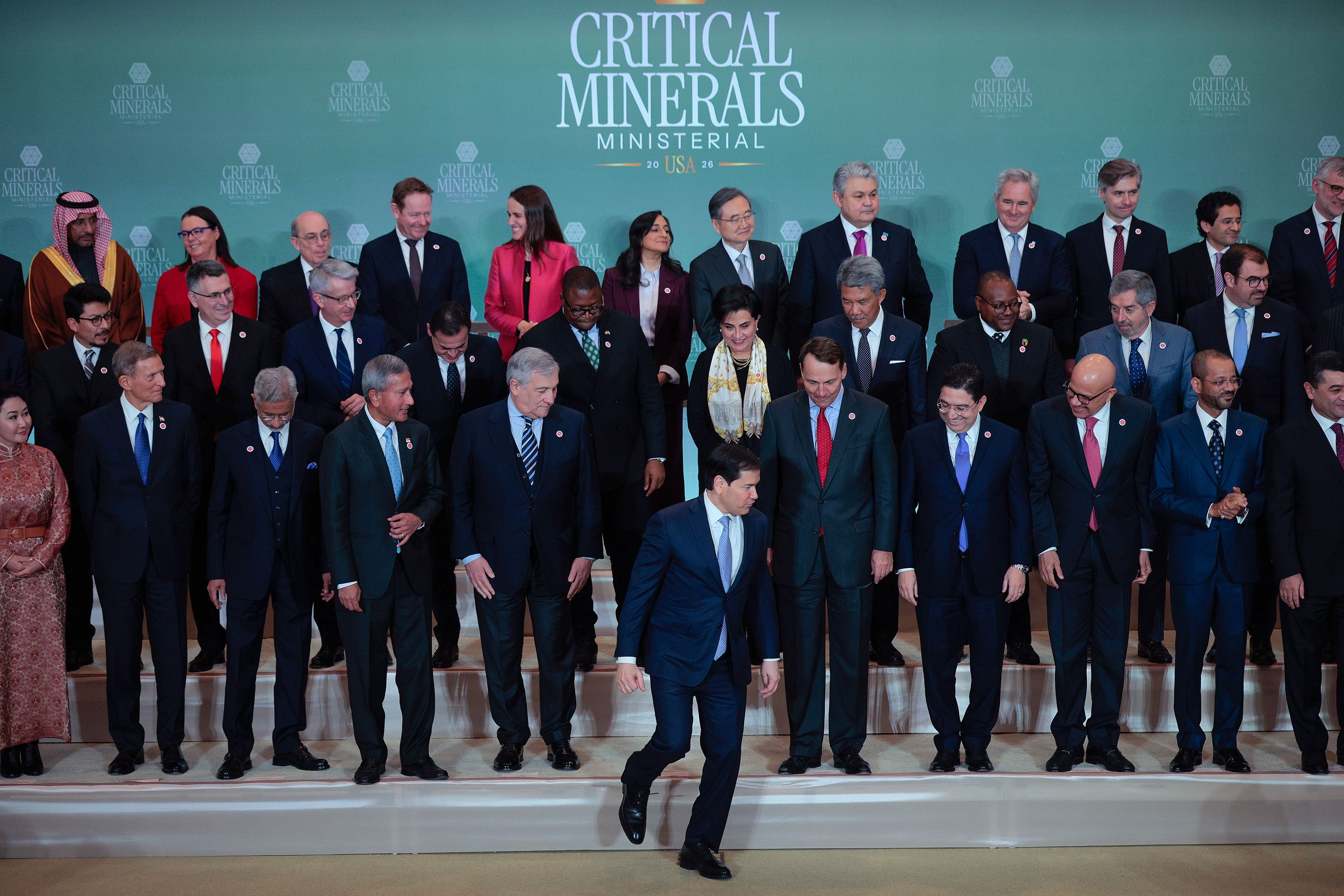 The United States held the first Critical Minerals Ministerial meeting in February 2026 with 55 countries participating in an effort to coordinate on unlocking new critical minerals supply. 