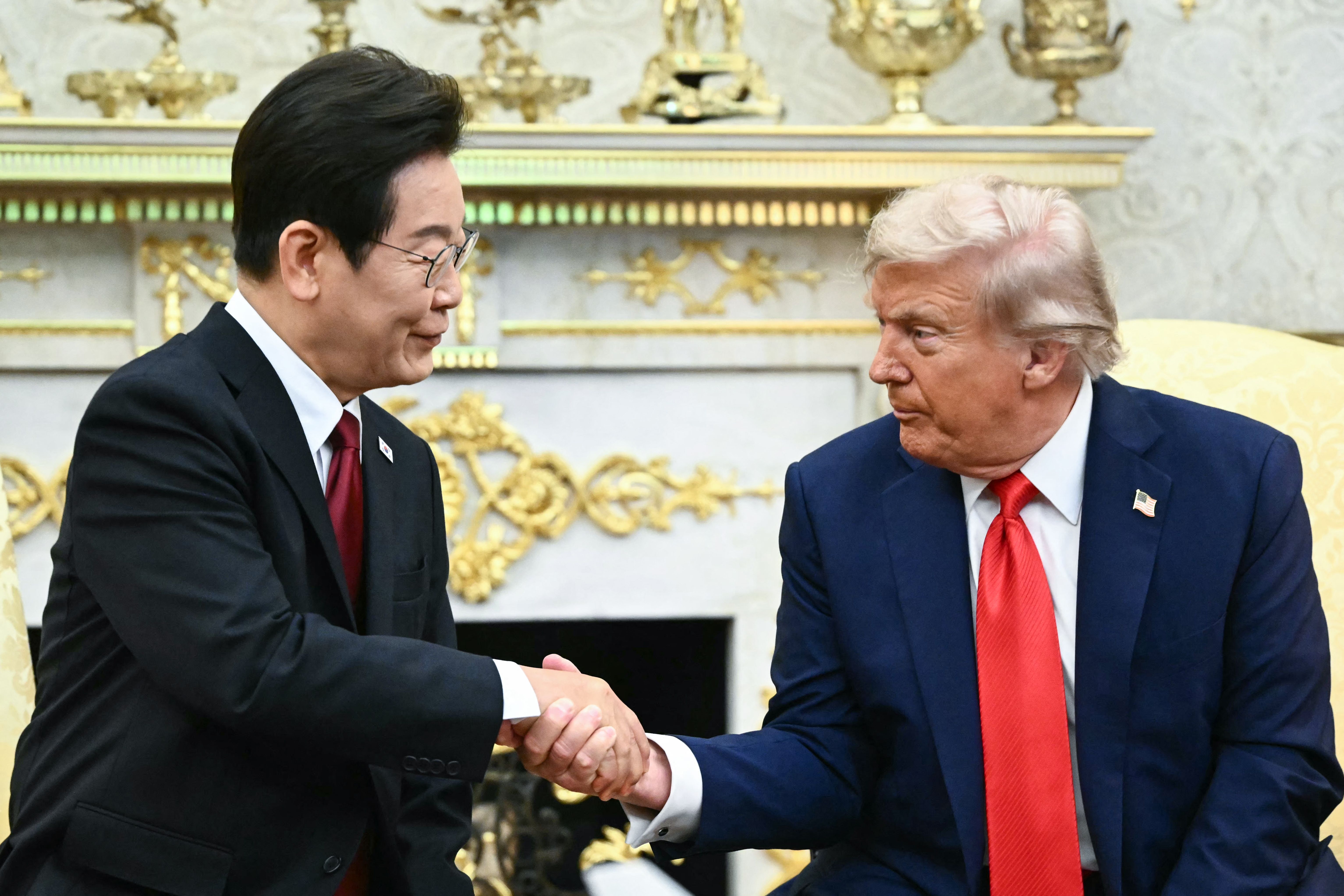 South Korean President Lee Jae Myung and US President Donald Trump