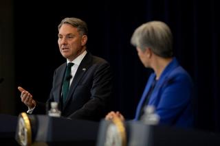 Australian Defence Minister Richard Marles and Foreign Minister Penny Wong
