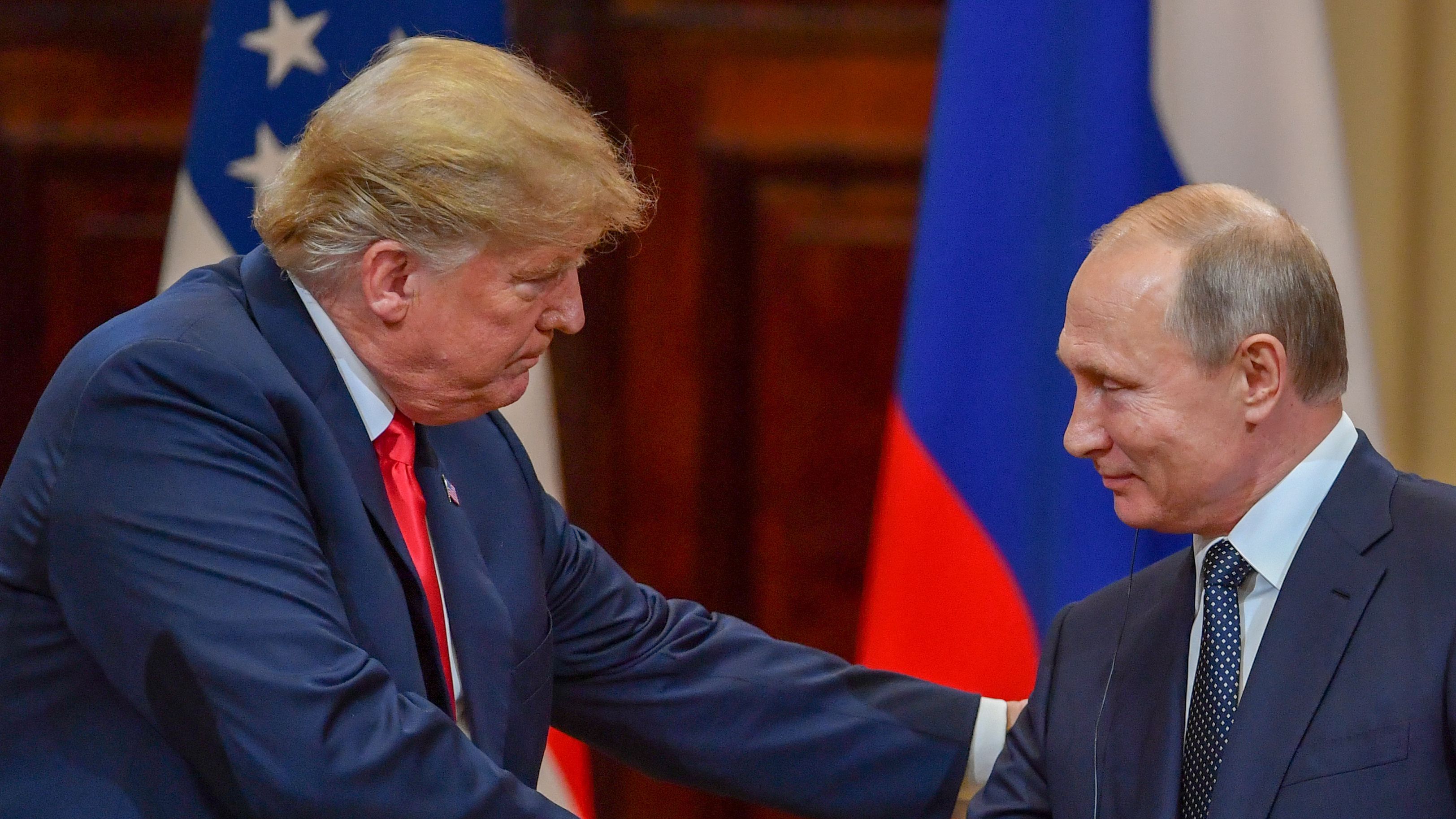 US President Donald Trump and Russian President Vladimir Putin