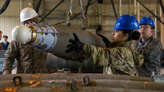 The first ever trilateral Combat Ammunition Production Exercise (CAPEX) with munitions specialists from Pacific Air Forces, Japan Air Self-Defense Force and the Royal Australian Air Force, May 2024