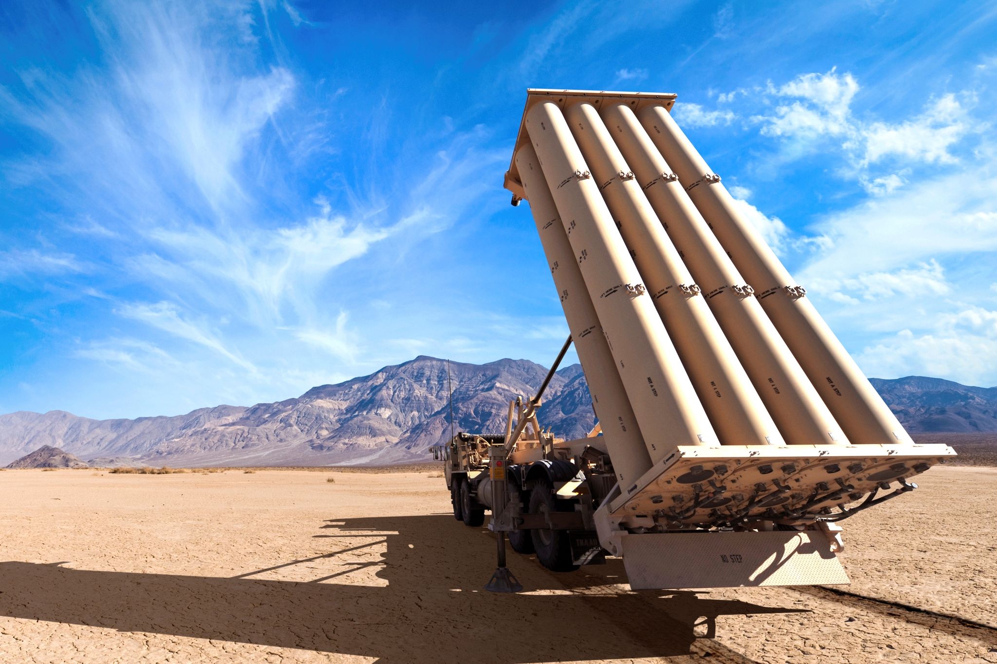 The Terminal High Altitude Area Defense (THAAD).