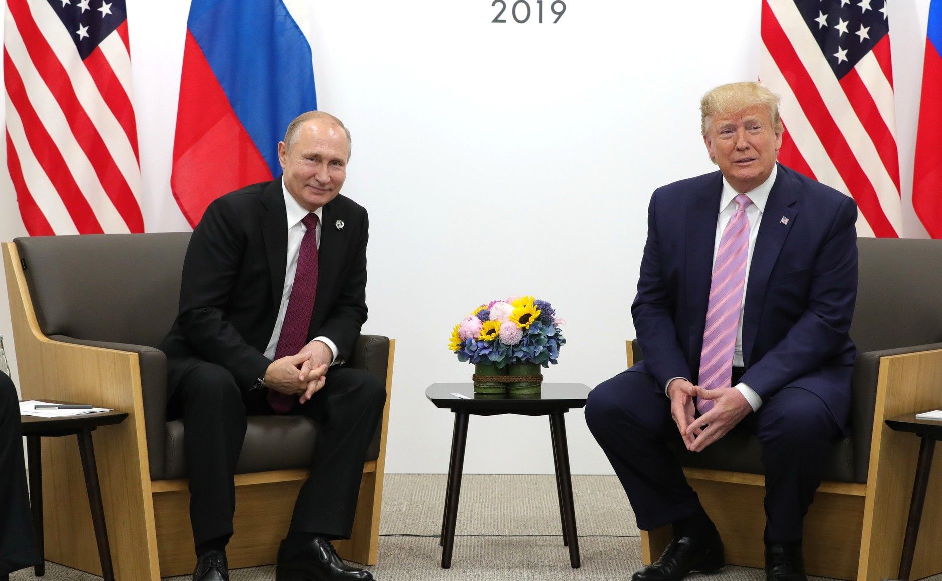 US President Donald Trump and Russian President Vladimir Putin