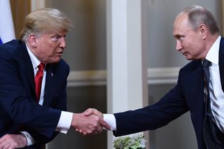 US President Donald Trump and Russian President Vladimir Putin