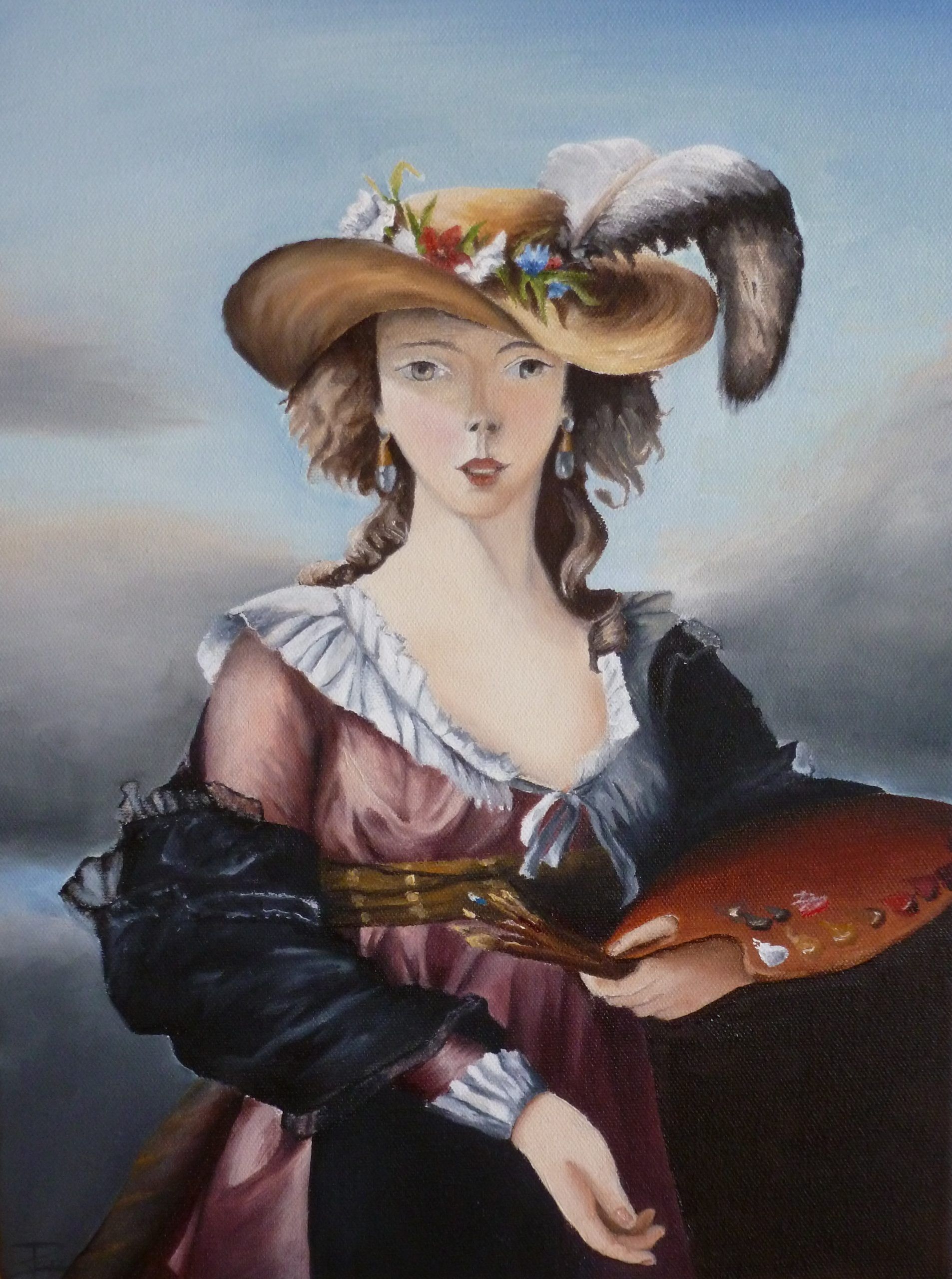 Autoportrait, Vigée Lebrun
