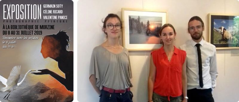Exposition à la bibliothèque de Morzine