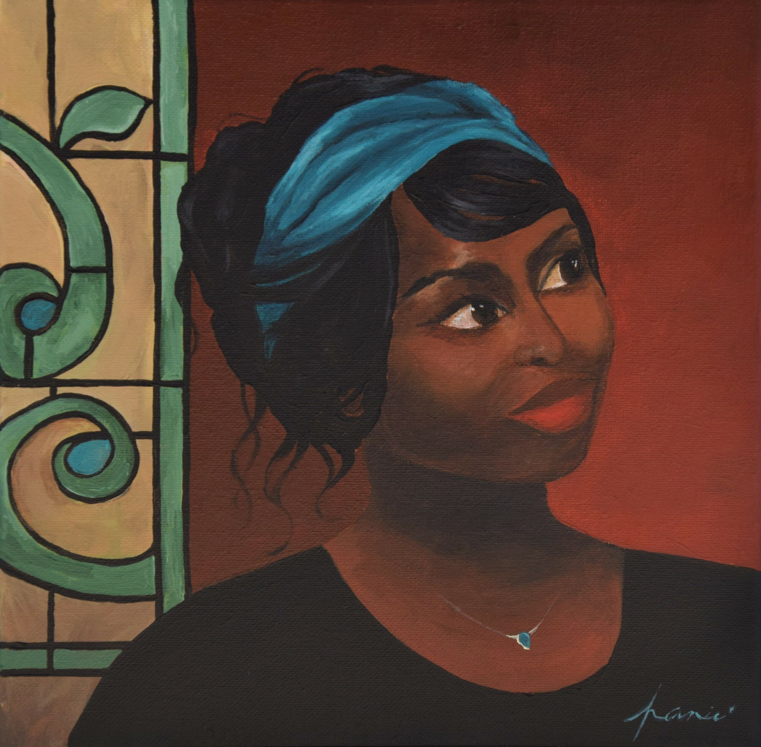 Portrait & Art nouveau #1