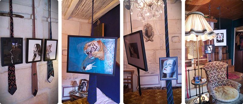 Exposition personnelle, festival Art at Home