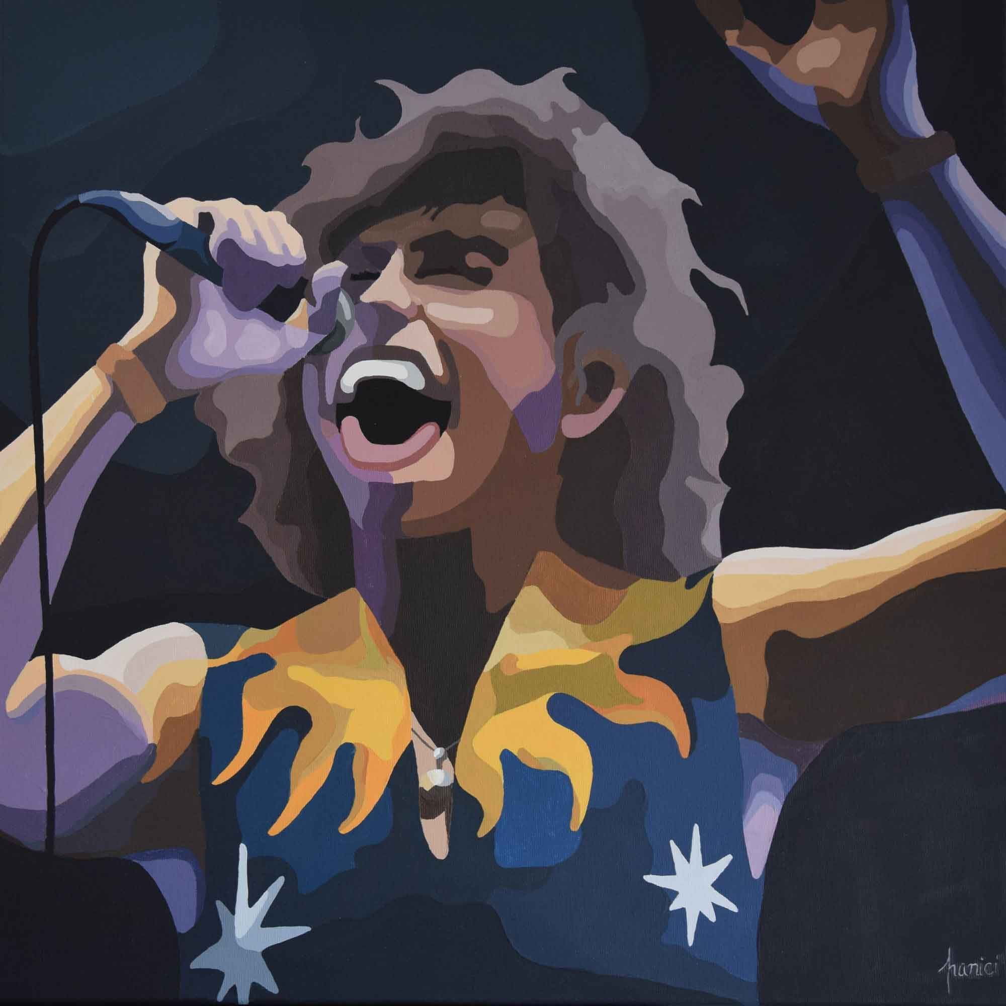 Greta Van Fleet, portrait de Josh Kiszka