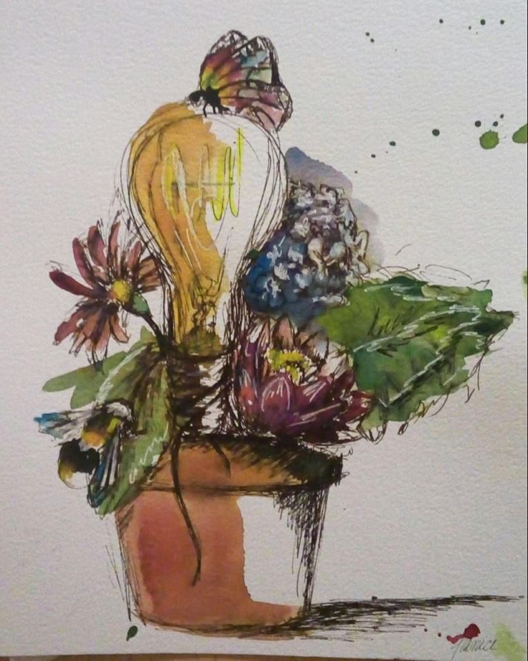 Bouquet lumineux
