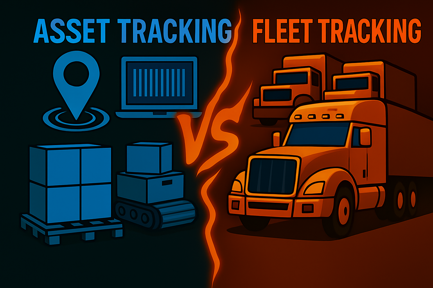 asset tracking vs fleet tracking