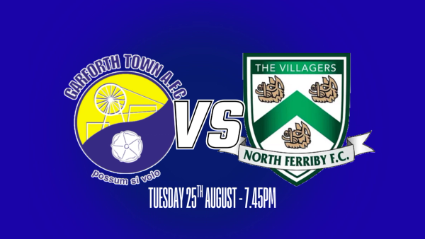 Next Match - home to North Ferriby (25/08)