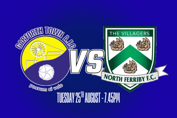 Next Match - home to North Ferriby (25/08)