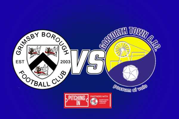 Next match - Grimsby Borough away (19/08)
