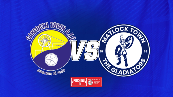 Next match - home to Matlock Town (31/10