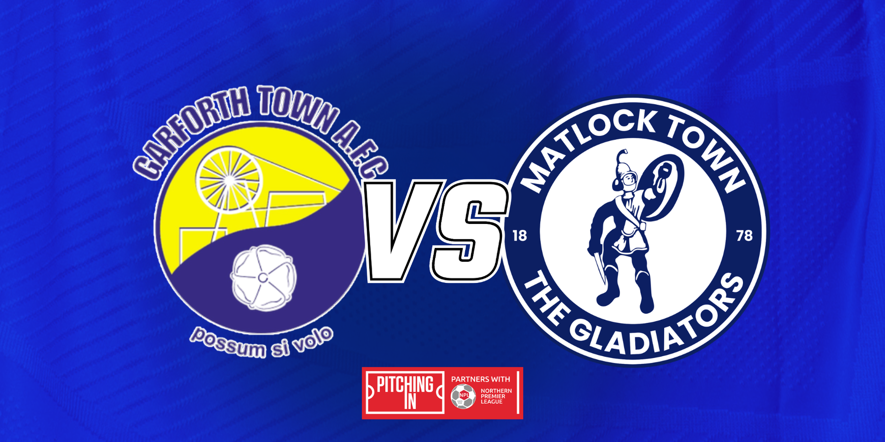 Next match - home to Matlock Town (31/10)