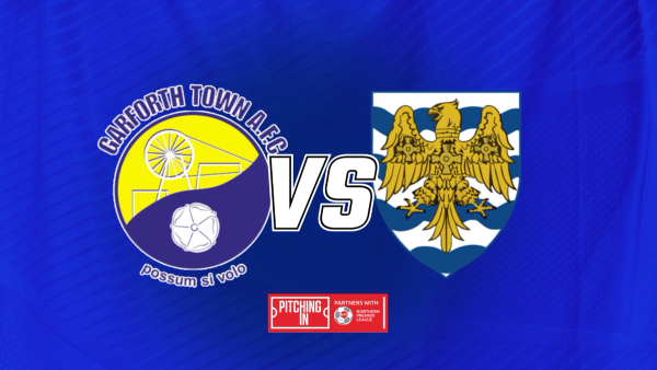 Next match - home to Consett (03/10)