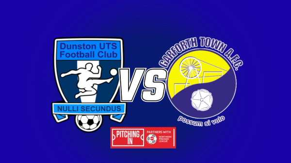 Next Match - Dunston away (15/08)