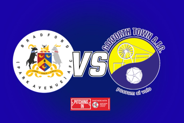 Next match - away to Bradford Park Avenue (26/09)