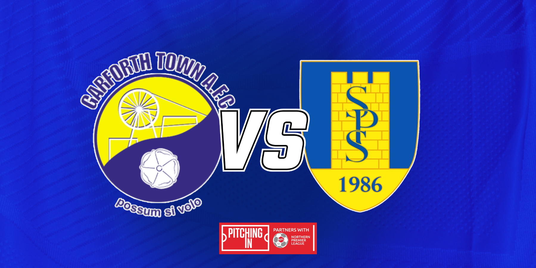 Next match - home to Stocksbridge Park Steels (29/09)