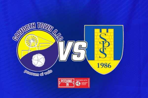 Next match - home to Stocksbridge Park Steels (29/09)