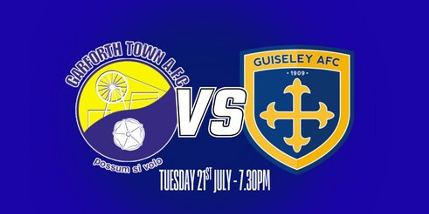 Next Match: Home to Guiseley AFC (21/07)