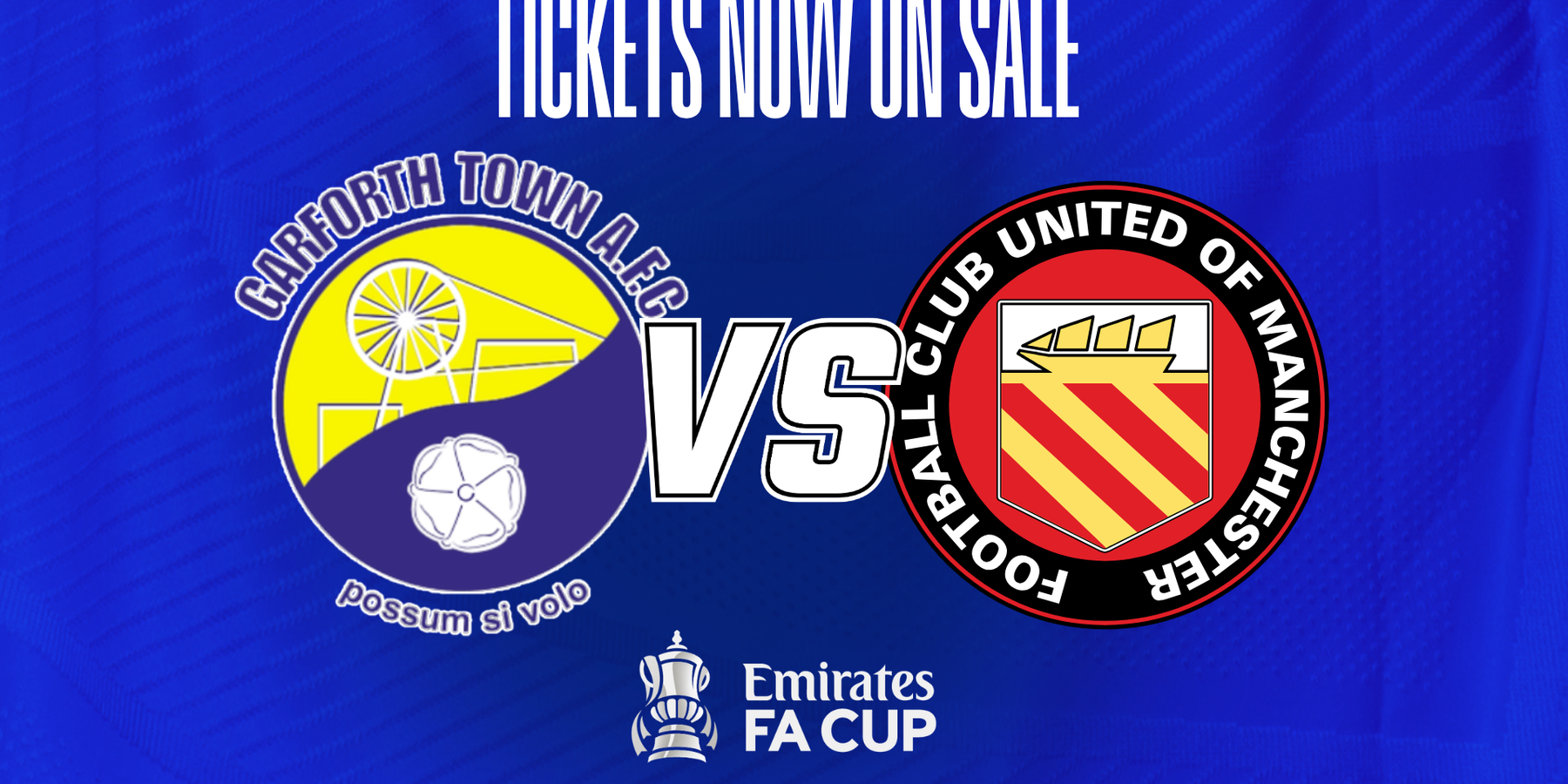 FA Cup tickets now on sale (FC United home)