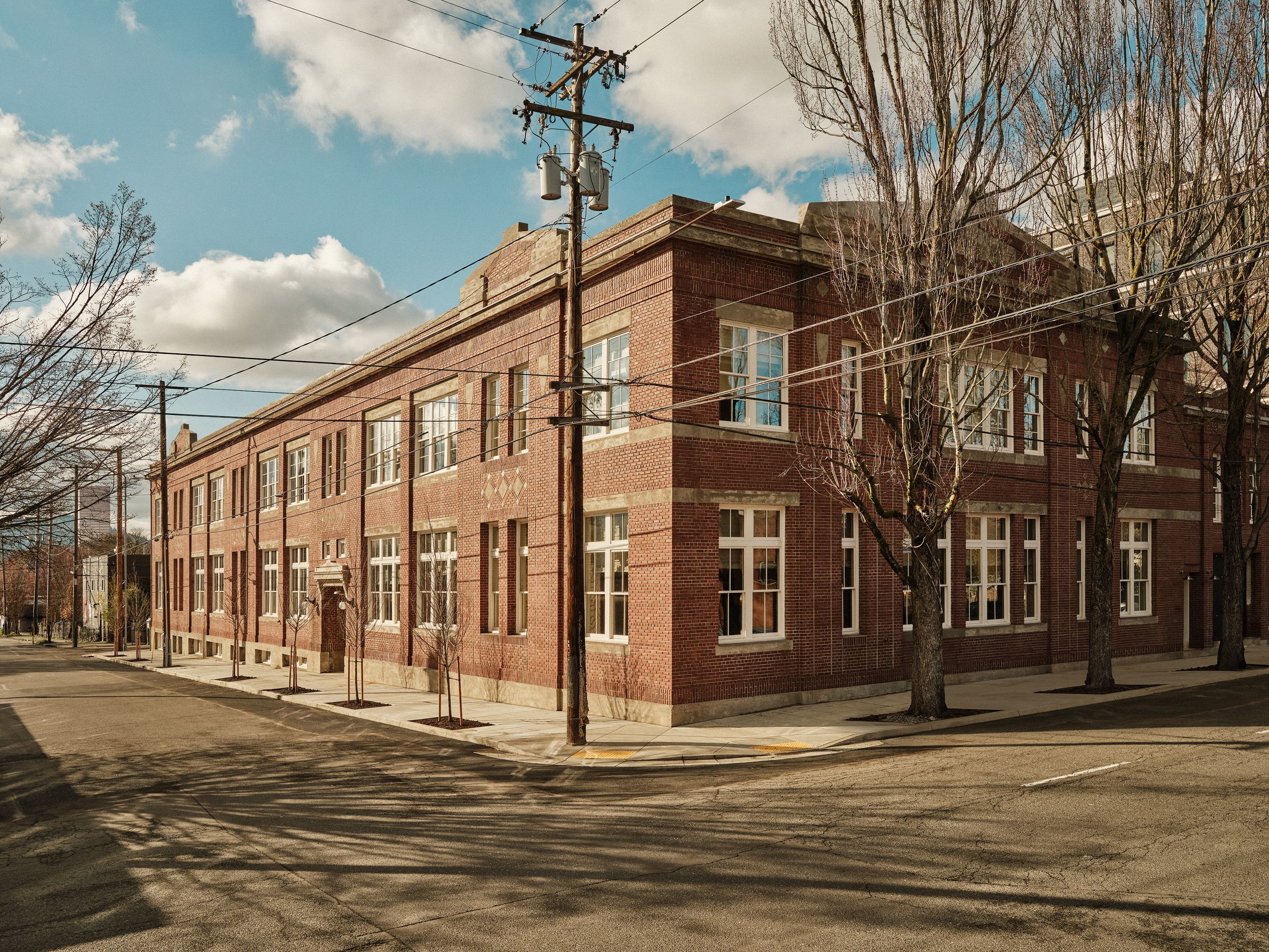 Troy Laundry exterior pre-renovation