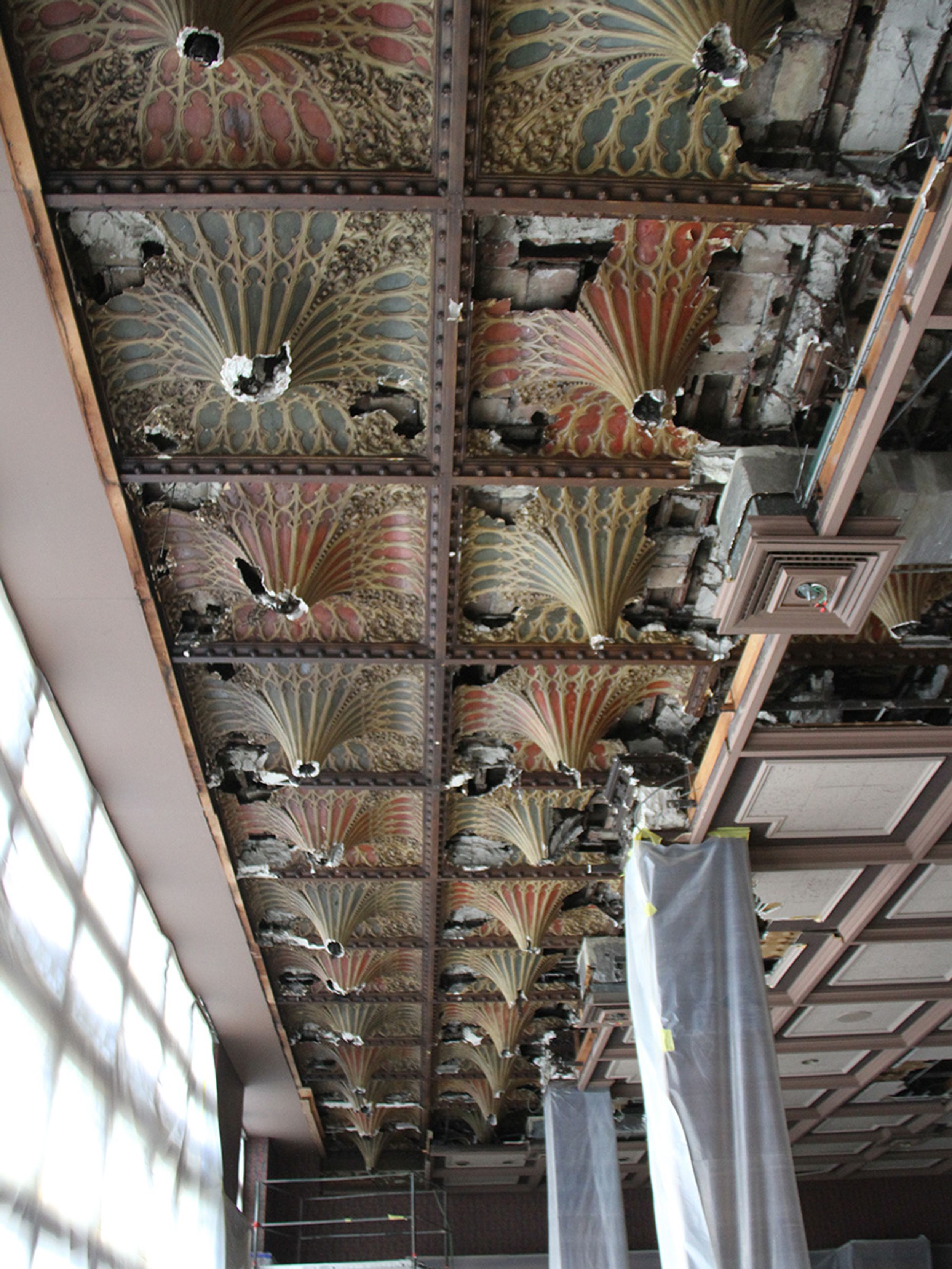 Ballroom Ceiling Pre-Renovation