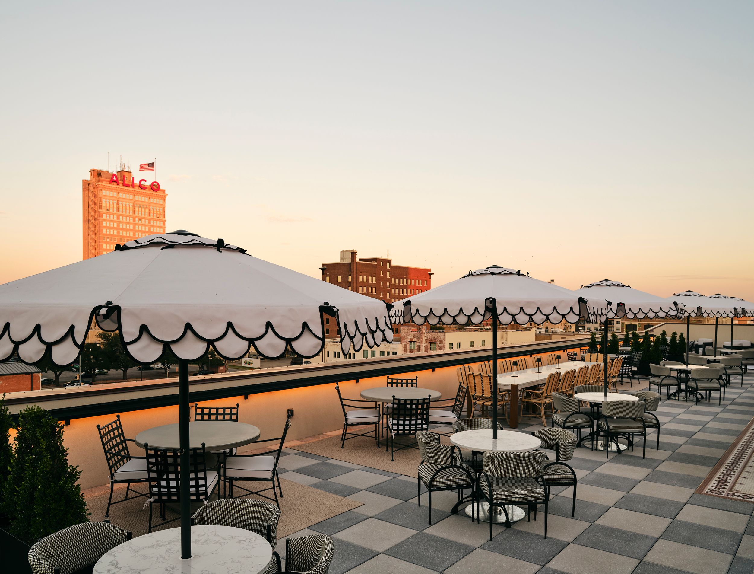 Hotel 1928 Rooftop before