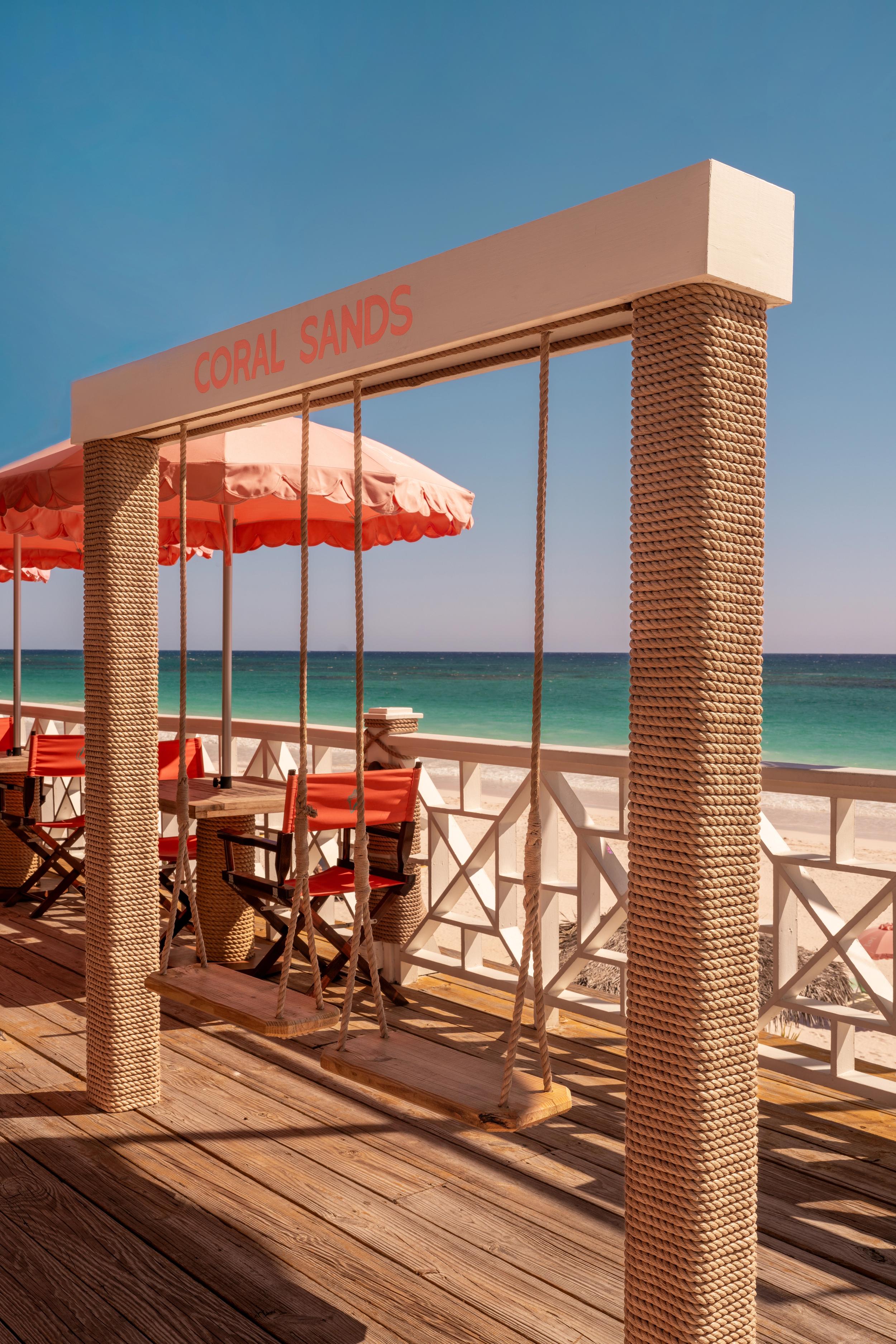 Coral Sands Beach Bar Swing