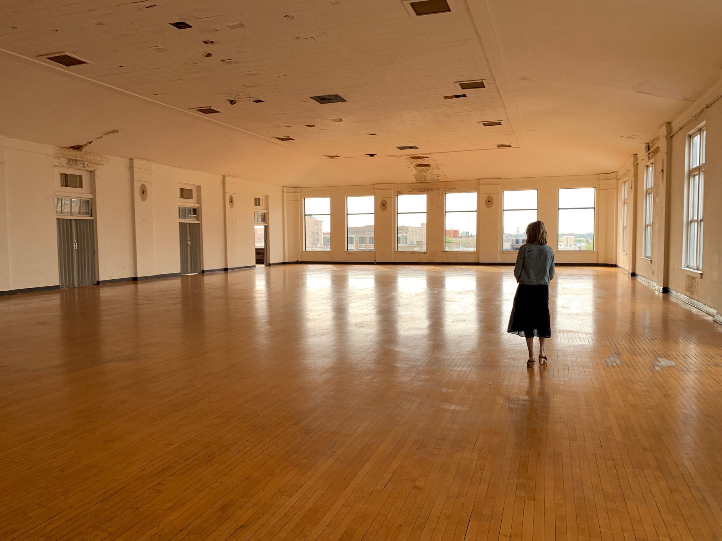 Hotel 1928 Ballroom before renovation