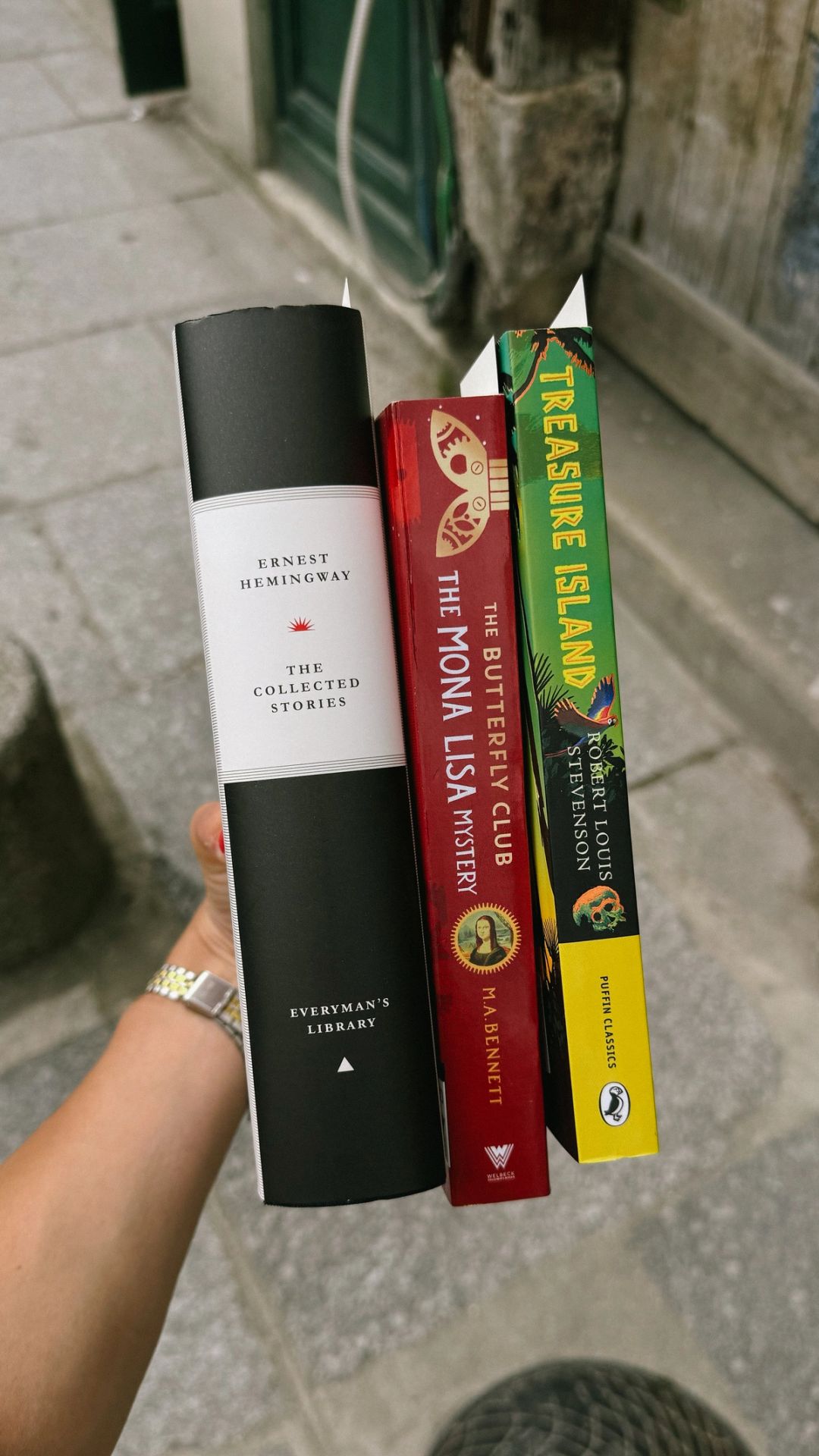 books from Shakespeare and Company