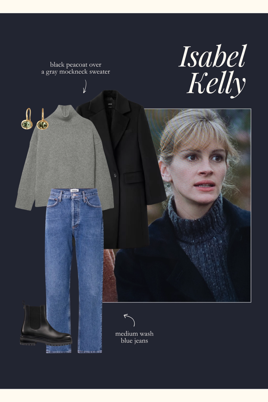 recreating Julia Robert's looks from Stepmom
