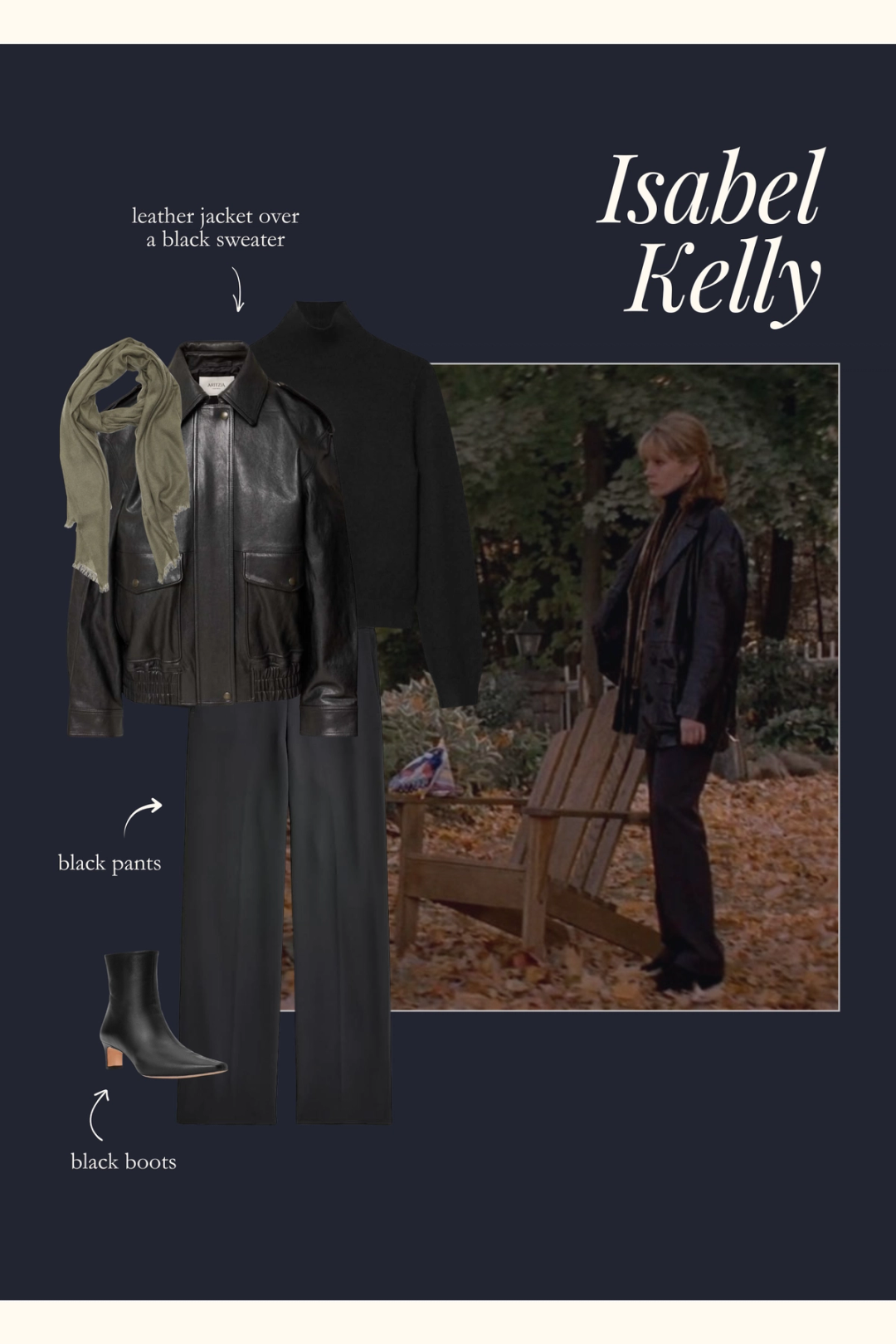 recreating Julia Robert's outfits from Stepmom