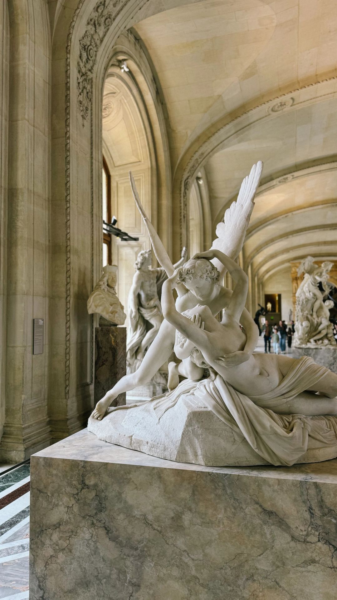 The Louvre with kids