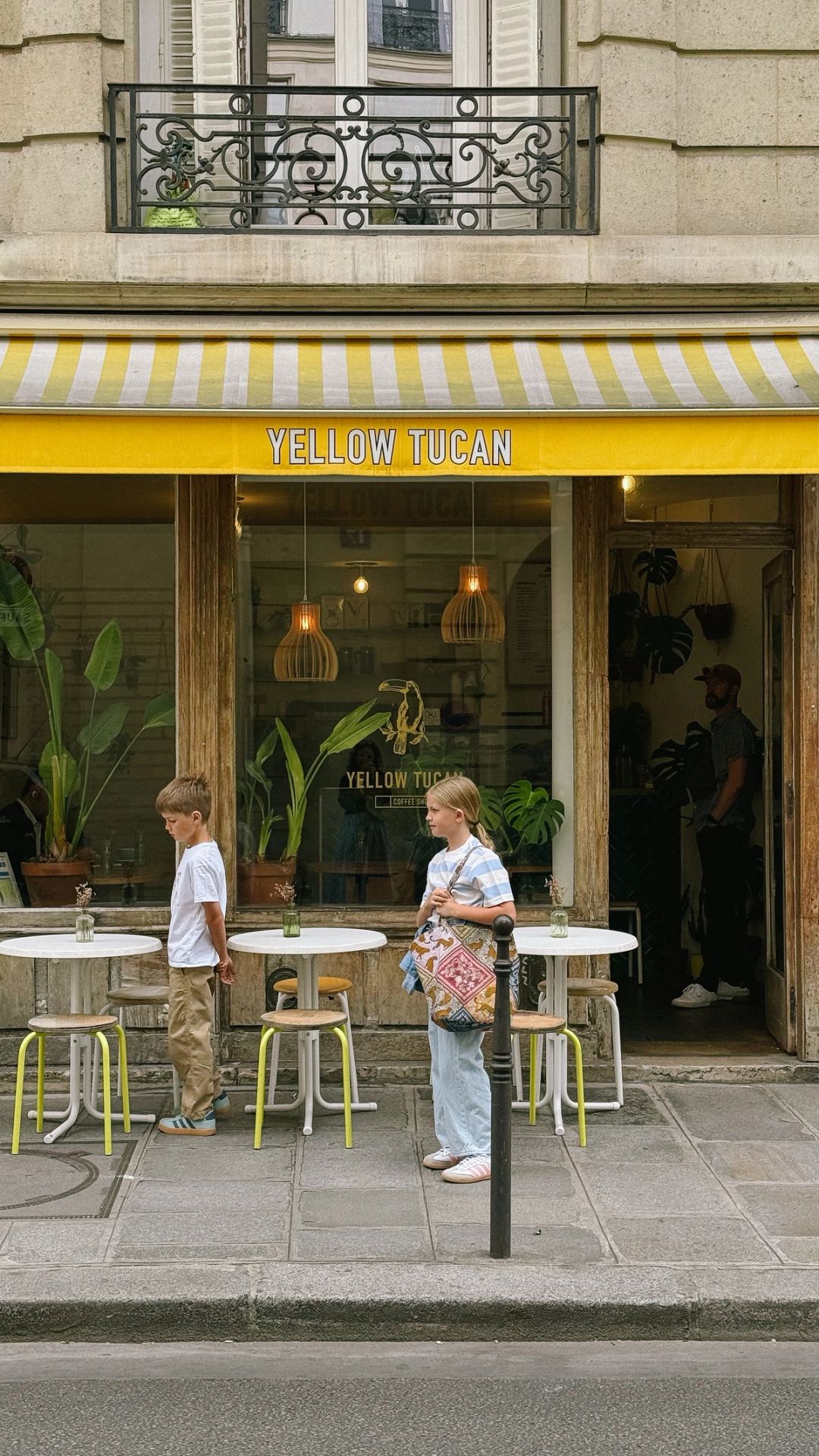 Yellow Yucatan Coffee in Paris