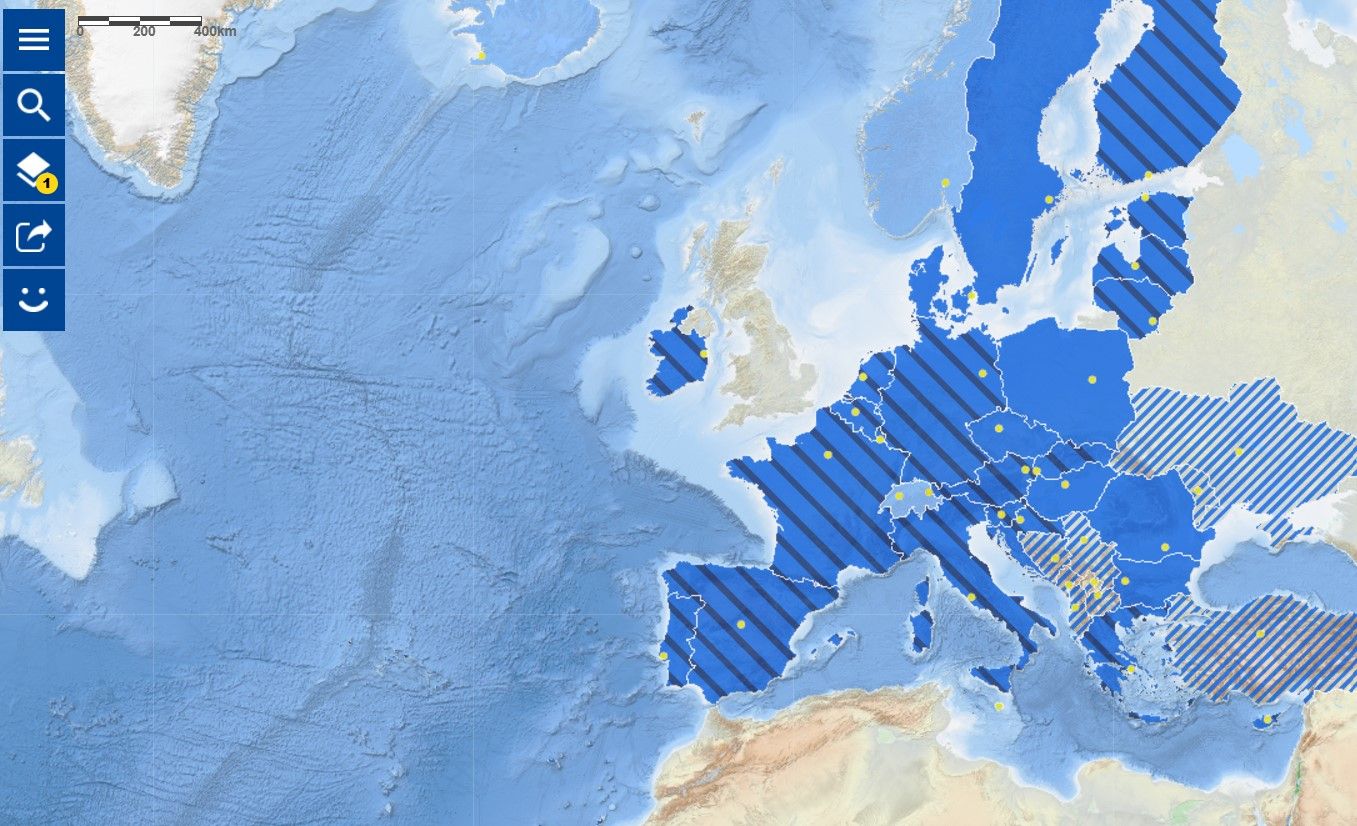 Learn how to use the European Atlas of the Seas 