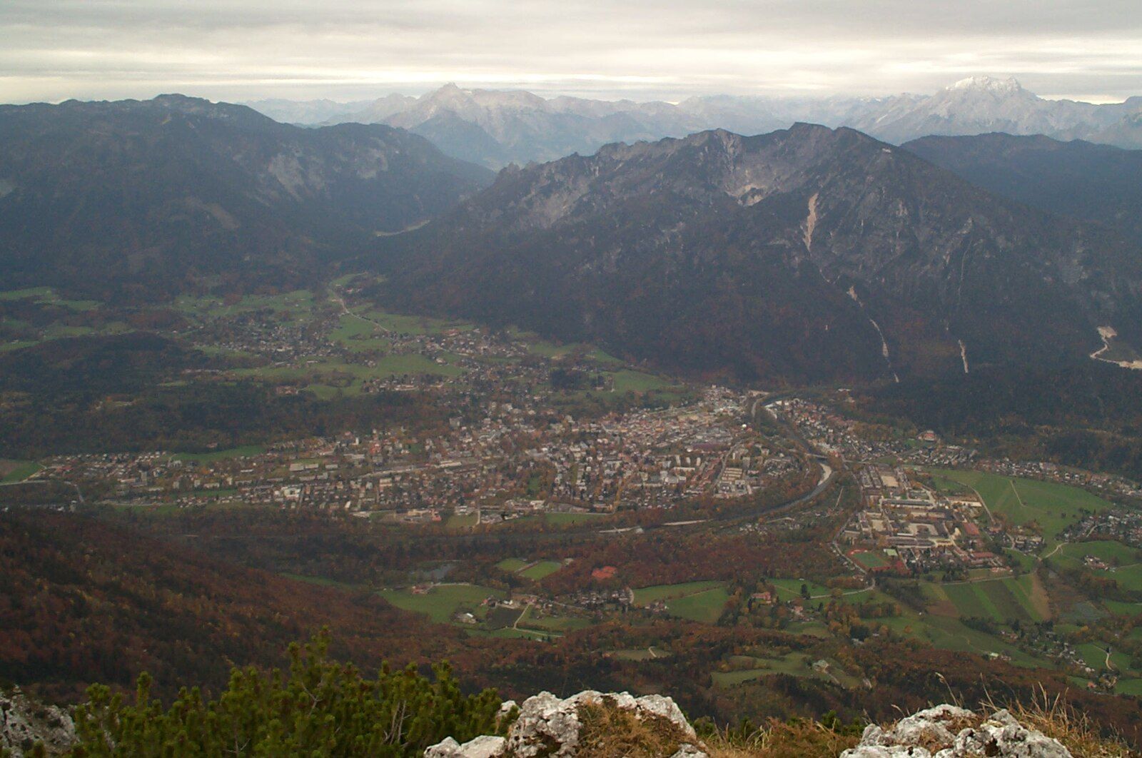 Region Bad Reichenhall mit Hochstaufen — Landschaft, die zum Golfen passt