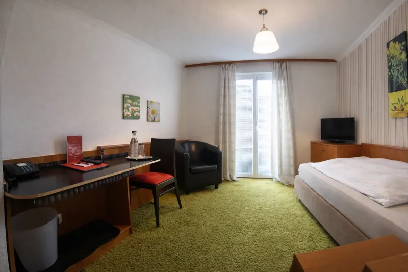 Single Room Standard Room 16 at Hotel Almrausch Bad Reichenhall – view 17