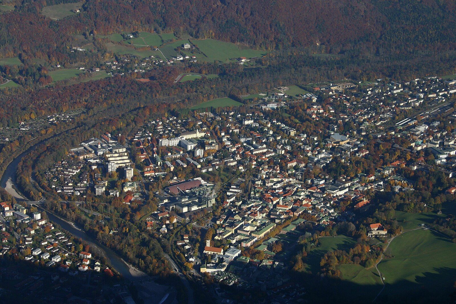 Panorama des Berchtesgadener Landes — Umgebung des Golfclub Berchtesgadener Land
