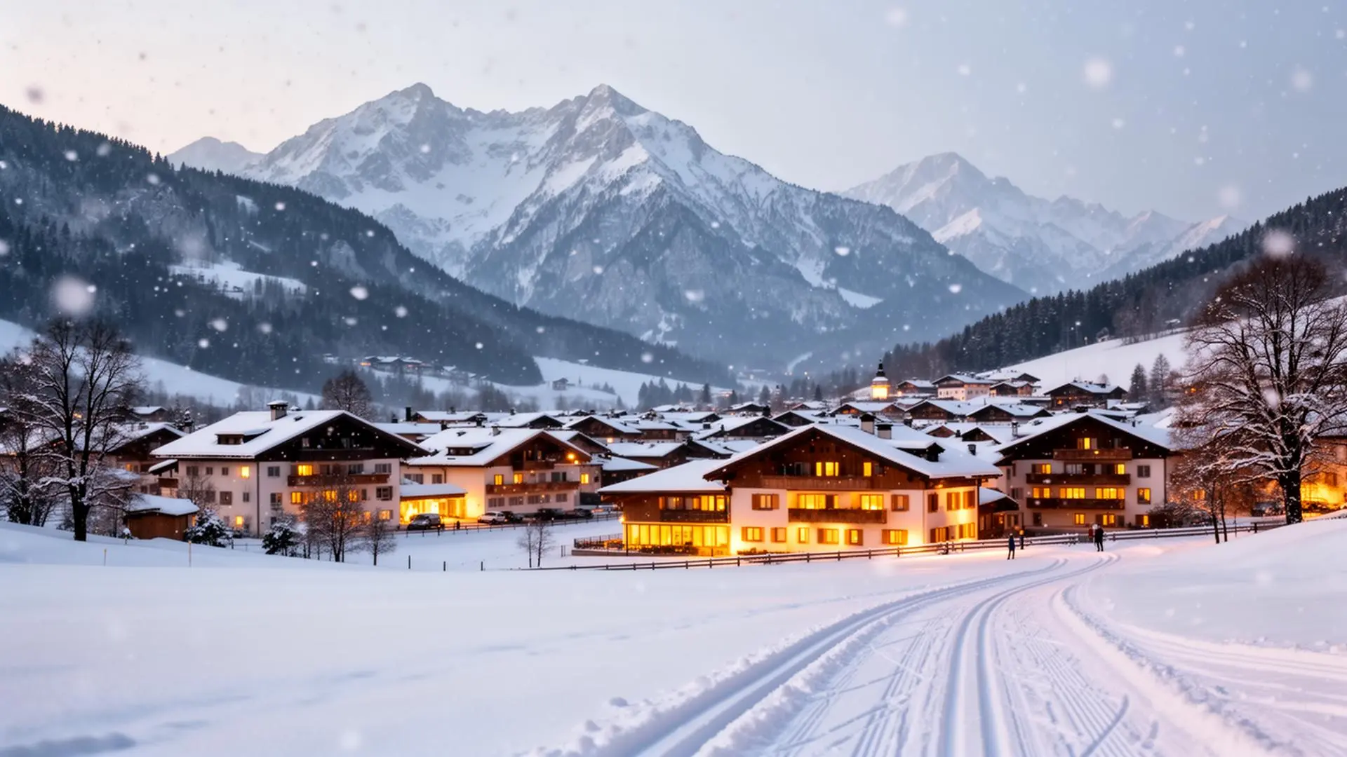 Winterlandschaft Bad Reichenhall